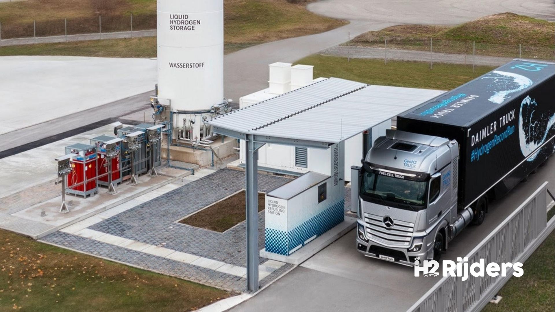 Daimler Truck, Kawasaki en MB Energy maken Hamburg klaar als Europese importhaven voor vloeibare waterstof
